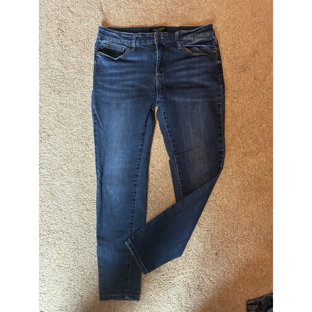 Judy Blue Womens Slim Fit Jeans Size 11 30 Medium Wash Stretch Denim Casual